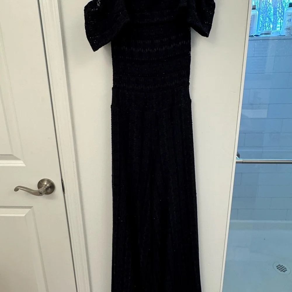 Nightcap Clothing Black Off-Shoulder positano Jumpsuit - Picture 3 of 6